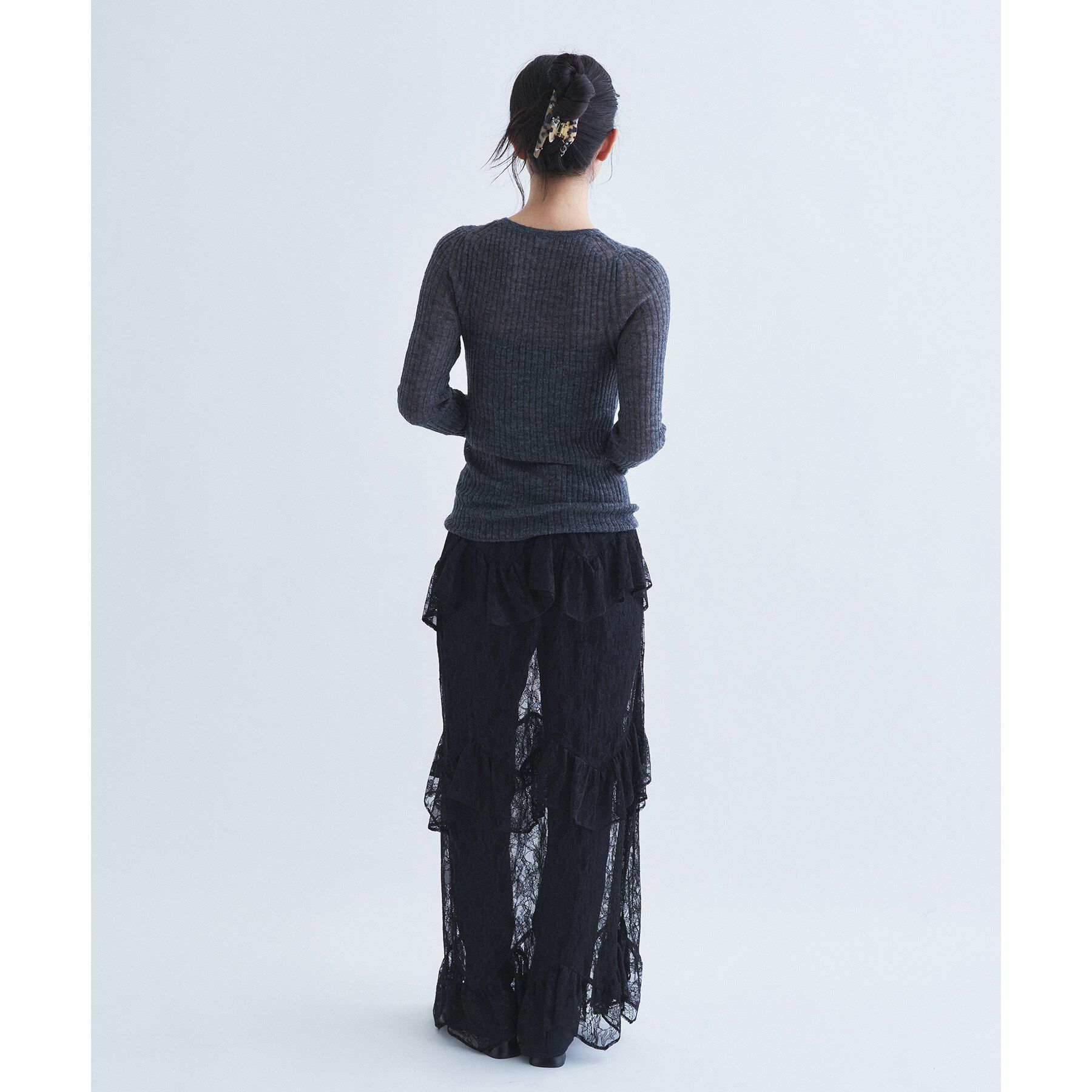 CODE A「sheer mohair pullover」|ニット・セーター|