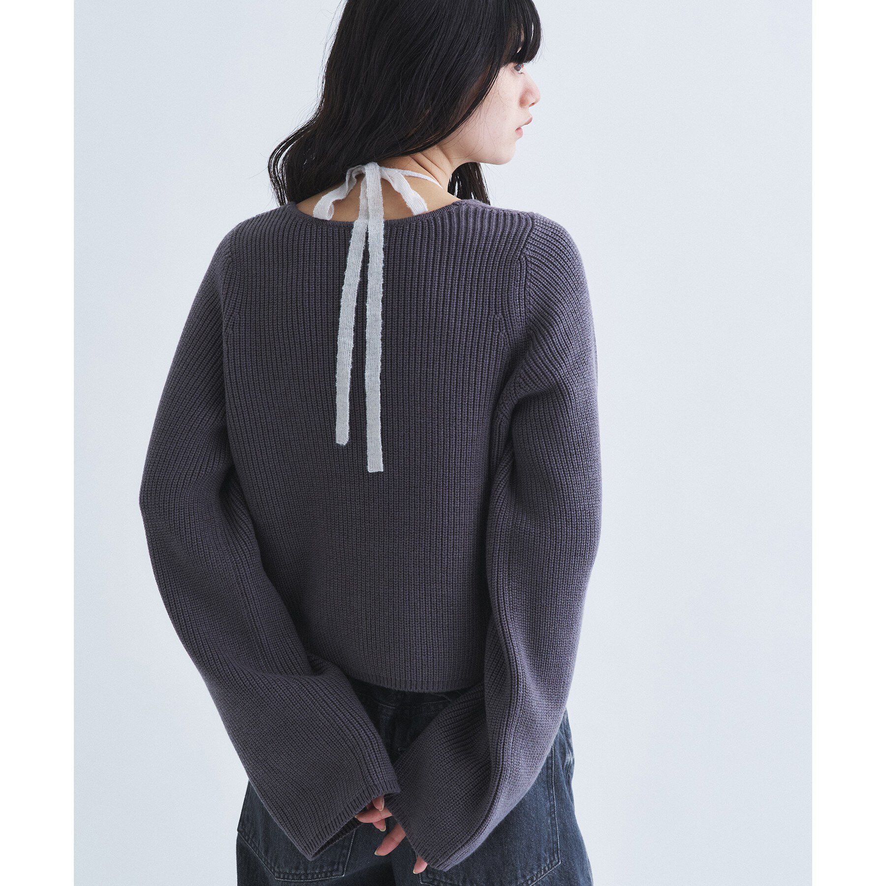 CODE A「sheer mohair cami」|ニット・セーター|