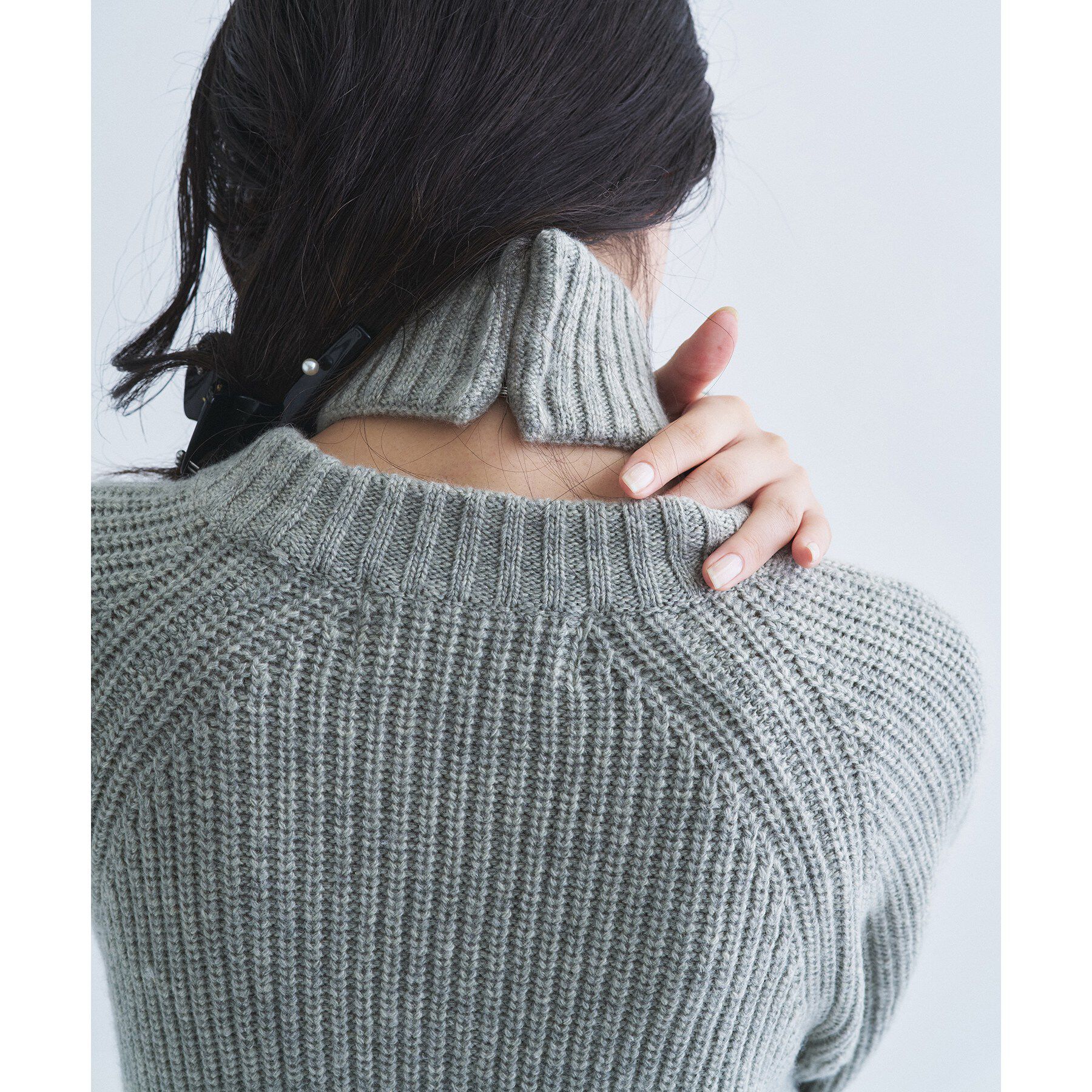 CODE A「【Re】dual form zip knit」|カーディガン|