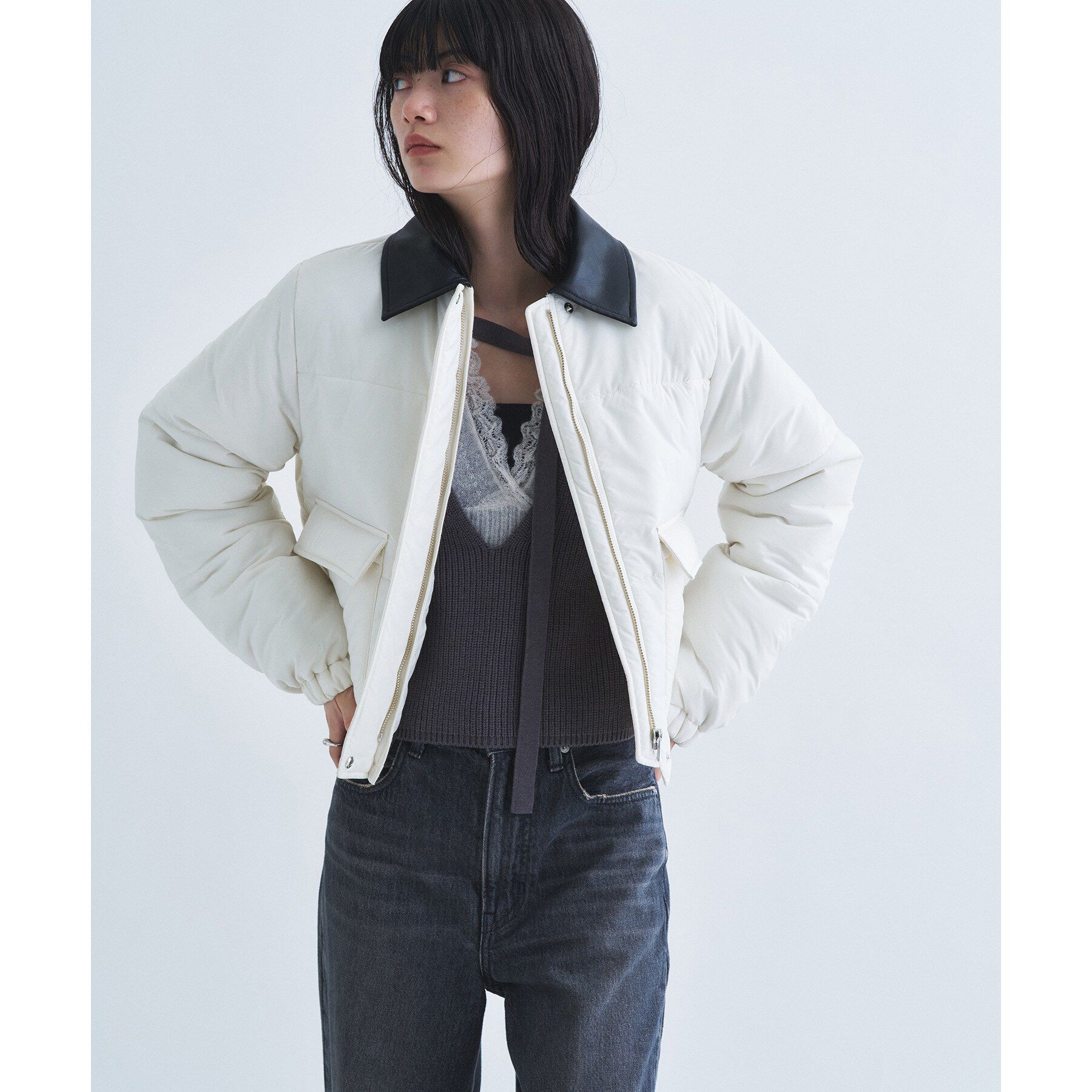 CODE A「compact puffer jacket」|ダウン|