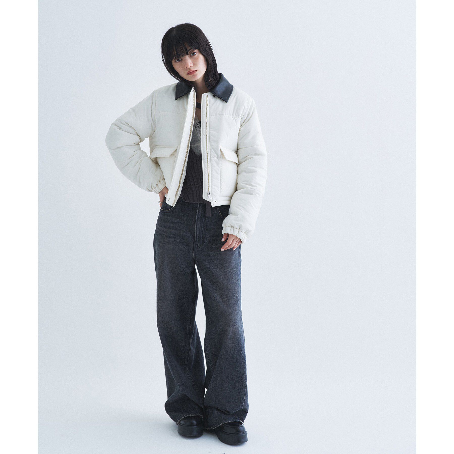 CODE A「compact puffer jacket」|ダウン|