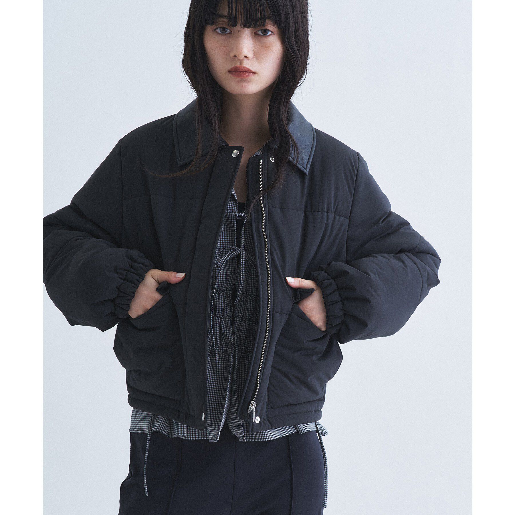 CODE A「compact puffer jacket」|ダウン|
