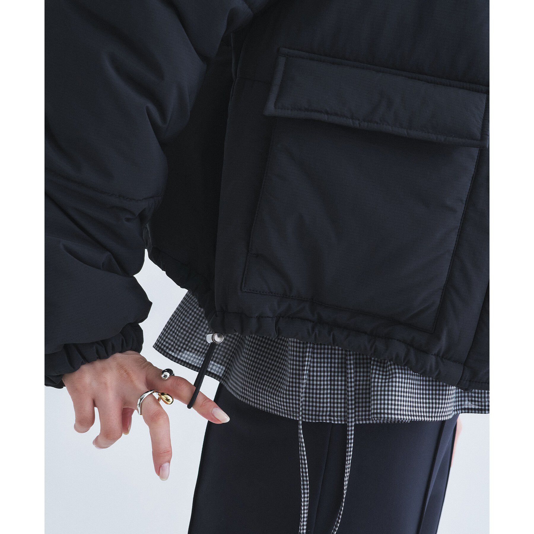 CODE A「compact puffer jacket」|ダウン|