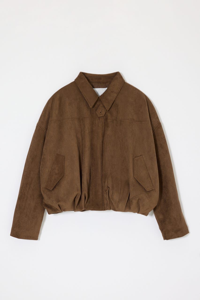 MOUSSY「F/SUEDE PUFFER ブルゾン」|ブルゾン・スタジャン|