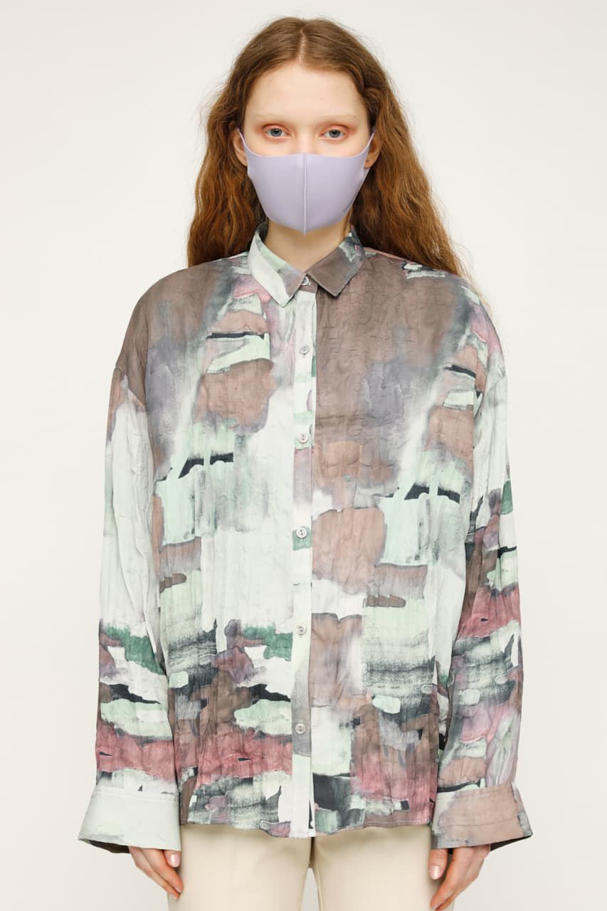 SLY「MUSS PAINT WRINKLE シャツ」|シャツ・ブラウス|