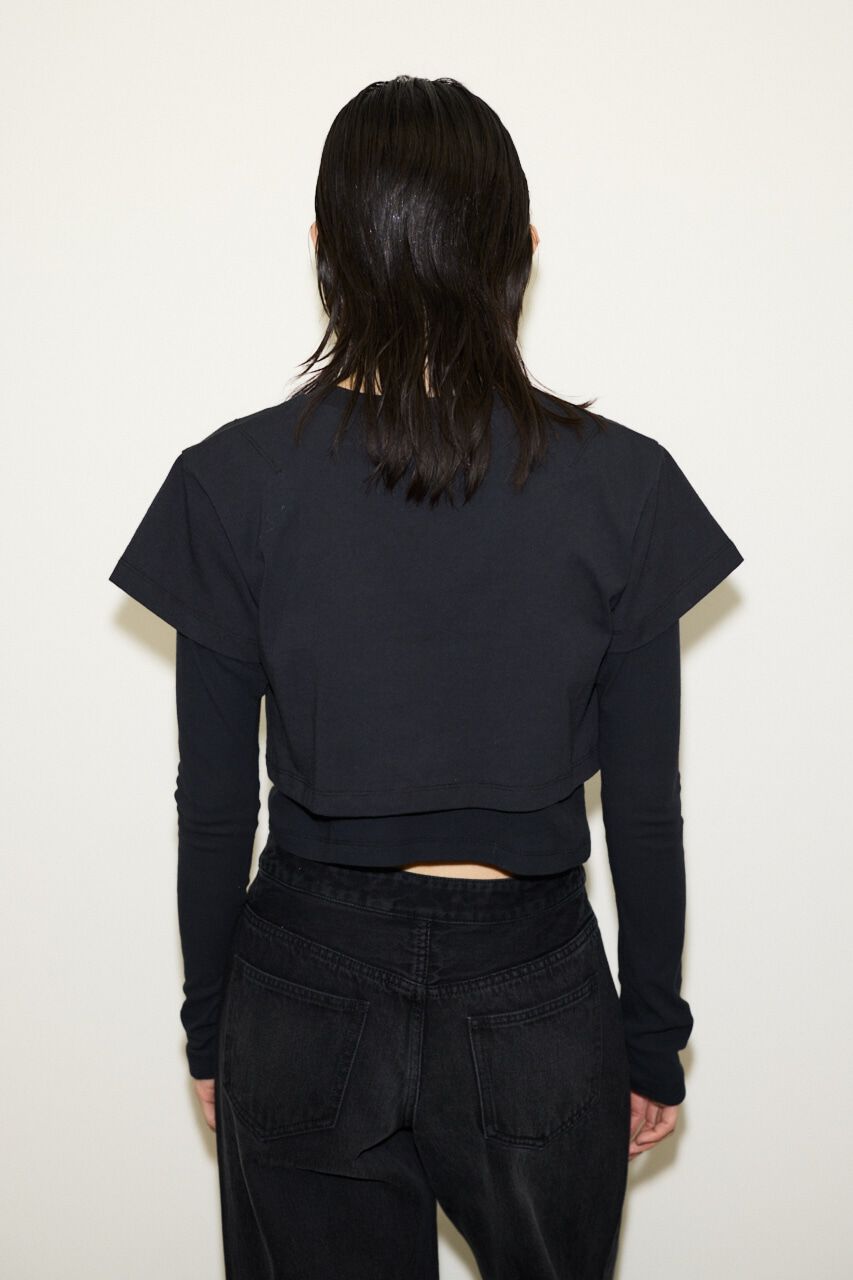 SLY「2P LAYERED トップス」|Tシャツ・カットソー|