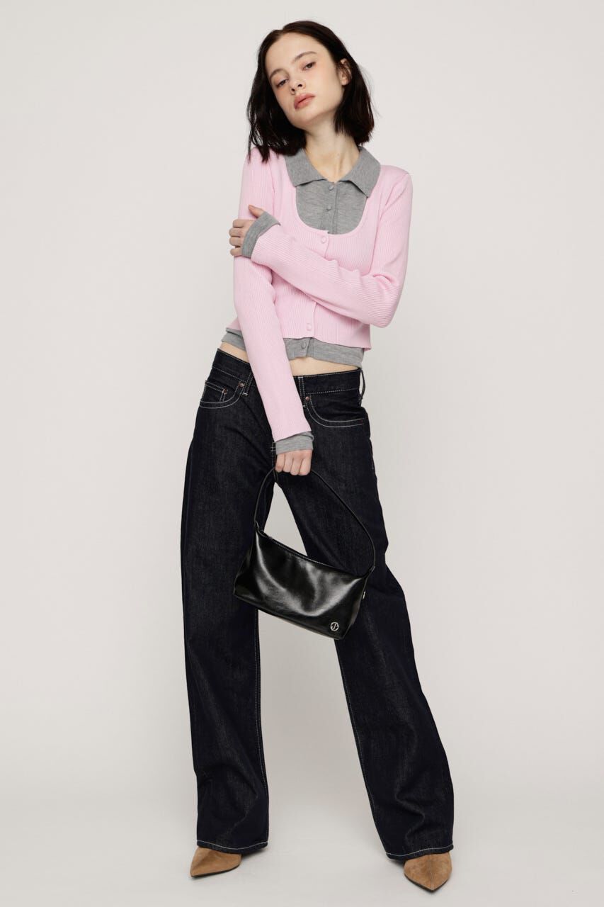 SLY「LAYERED LIKE KNIT トップス」|ニット・セーター|