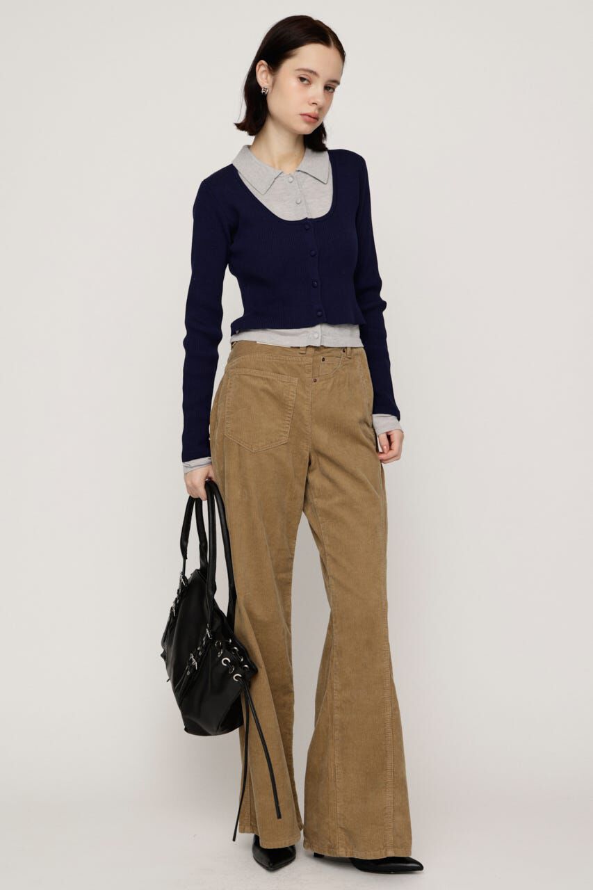 SLY「LAYERED LIKE KNIT トップス」|ニット・セーター|