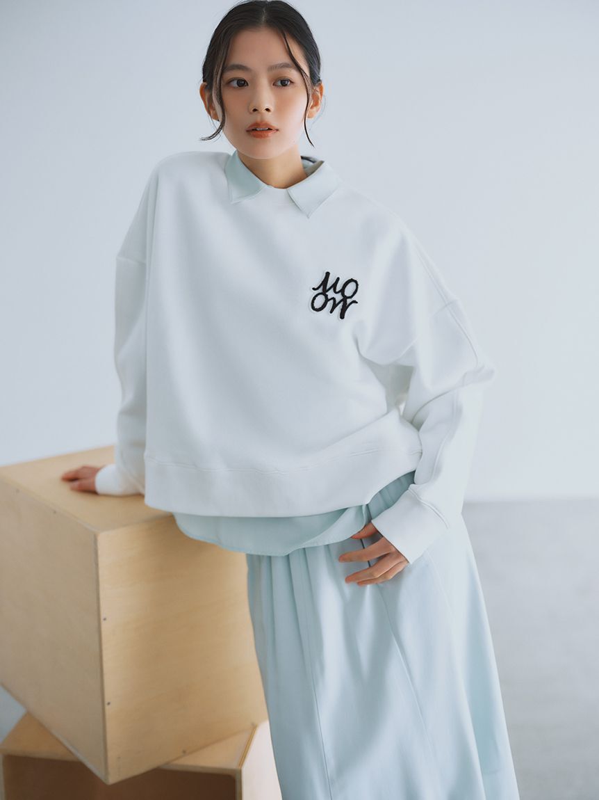 Mila Owen「シルキータッチシャツ&times;ナロースカートSET UP」|ワンピース|