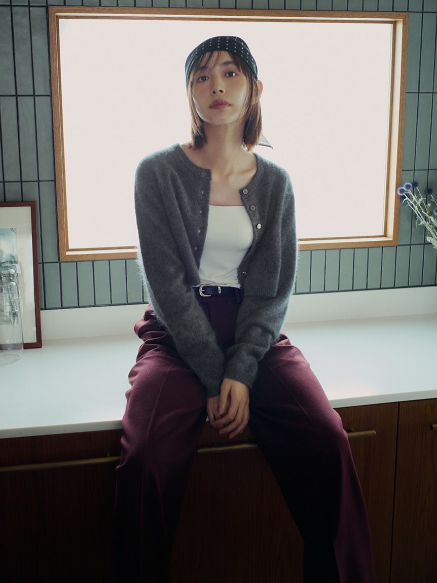Mila Owen「ドット柄スカーフ」|バンダナ・スカーフ|