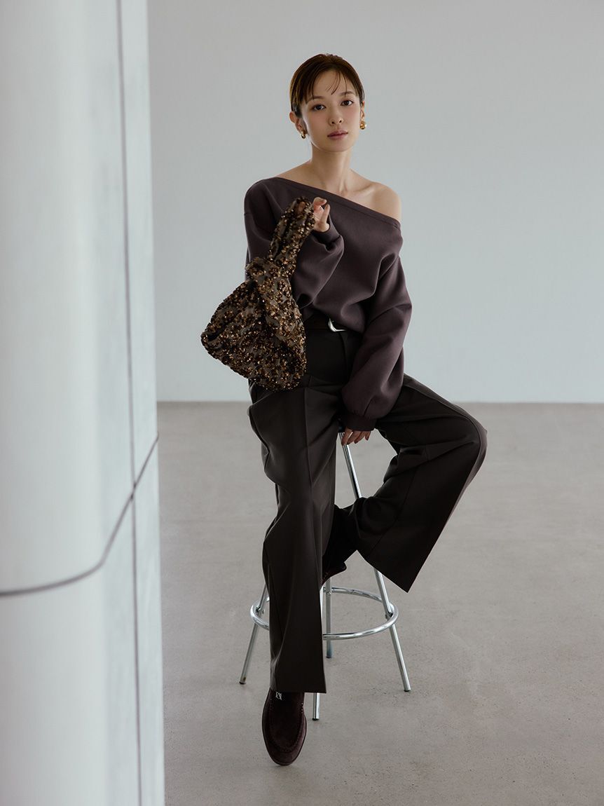 Mila Owen「スパンコールトートバッグ」|トートバッグ|