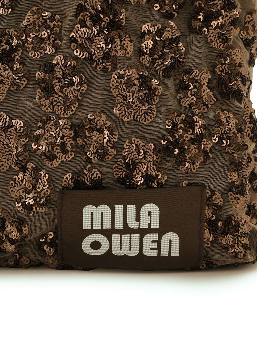 Mila Owen「スパンコールトートバッグ」|トートバッグ|