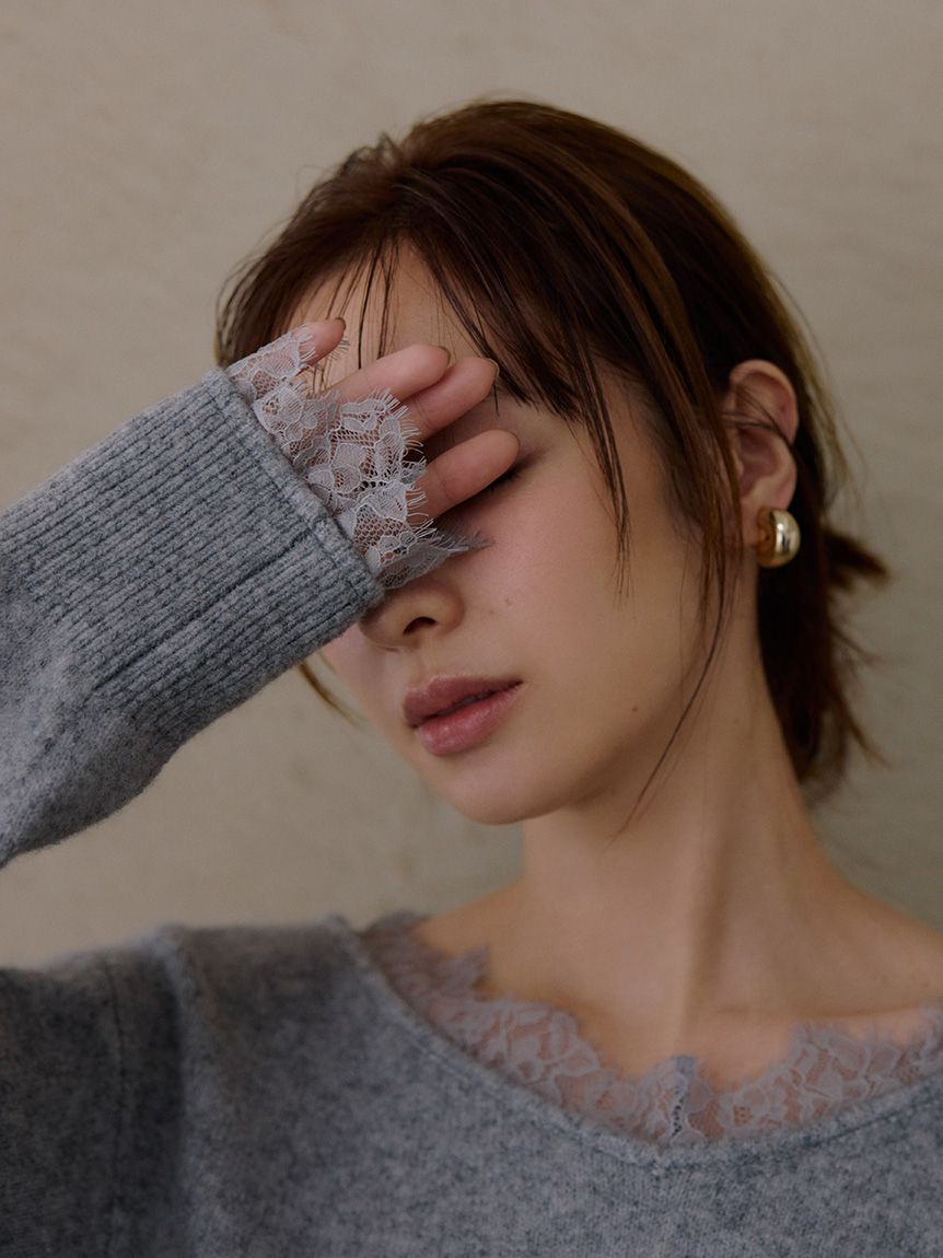 Mila Owen「レースニットセットアップ」|ワンピース|
