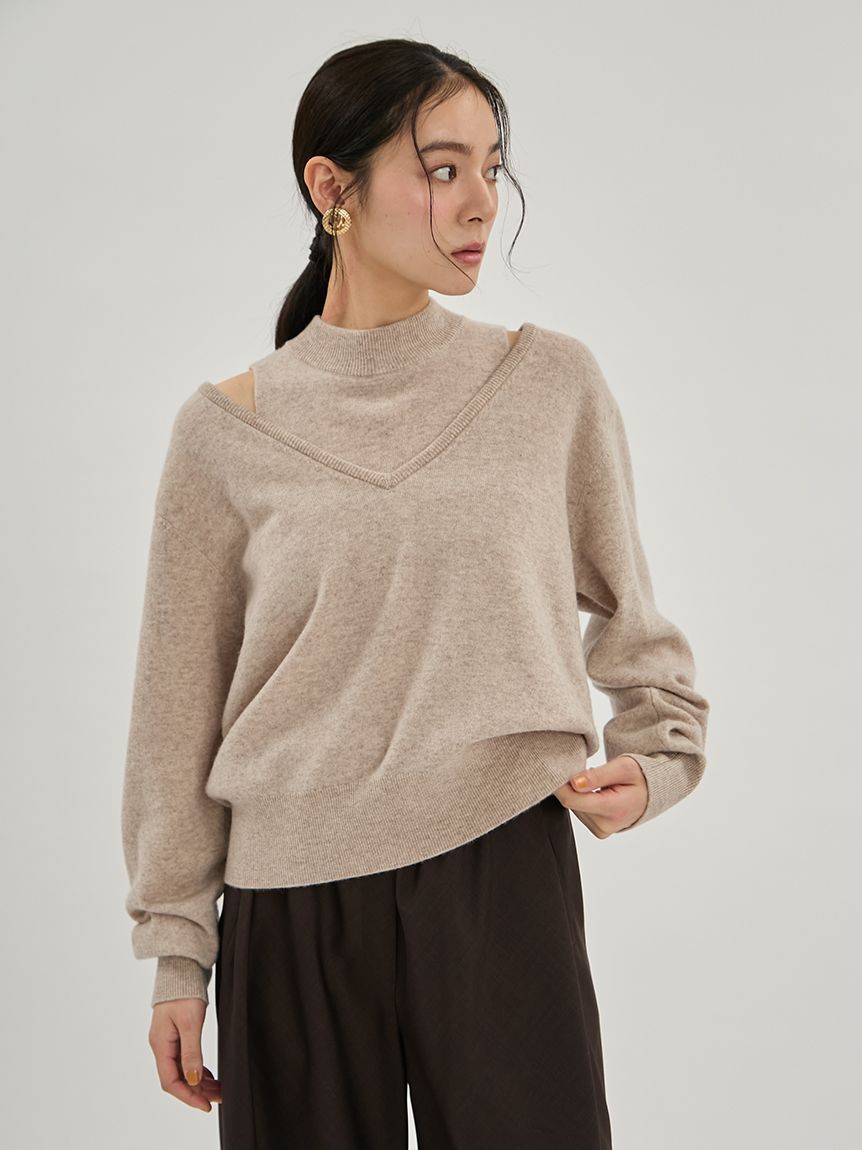 Mila Owen「wool100％アメスリタンクニットトップス」|ニット・セーター|