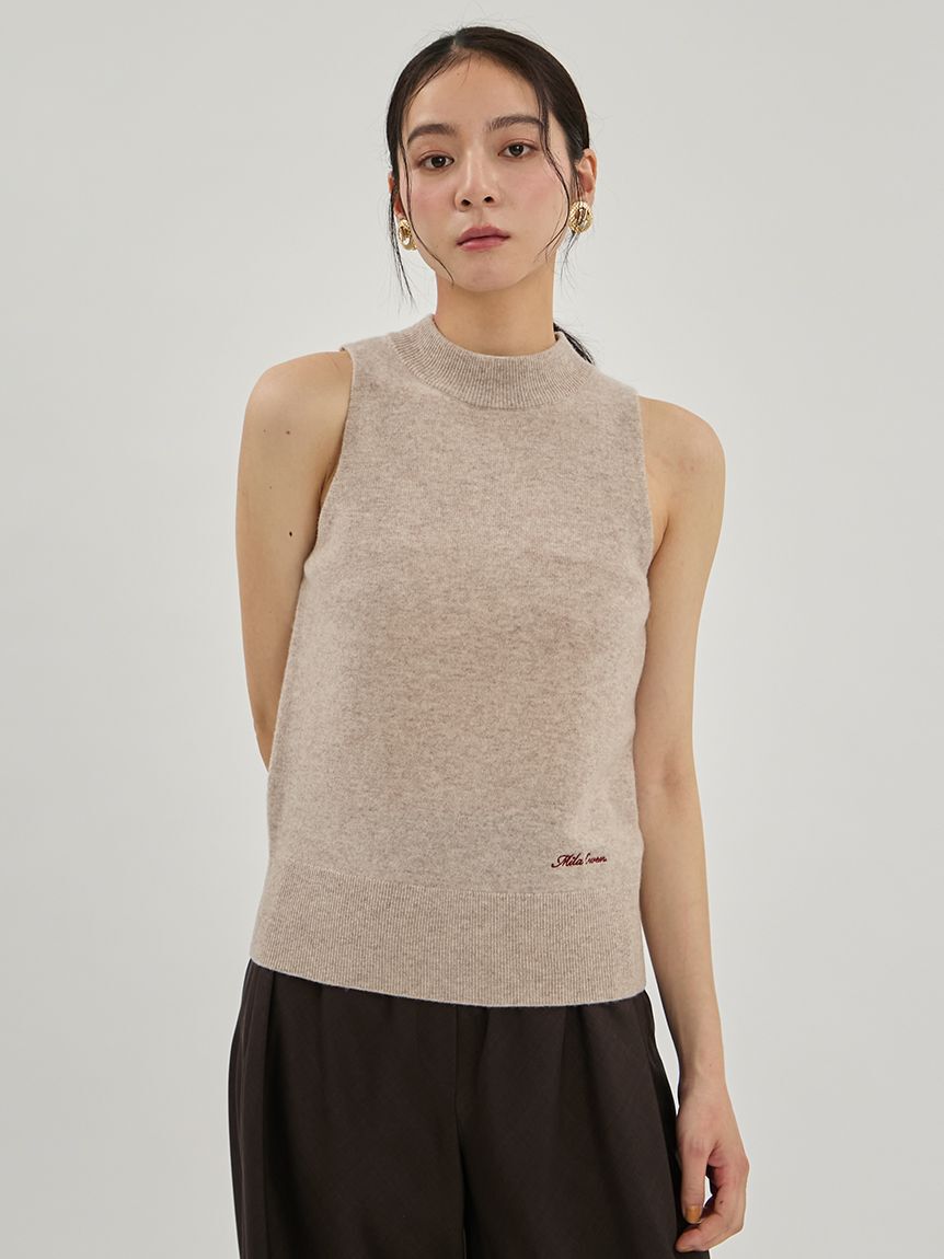 Mila Owen「wool100％アメスリタンクニットトップス」|ニット・セーター|