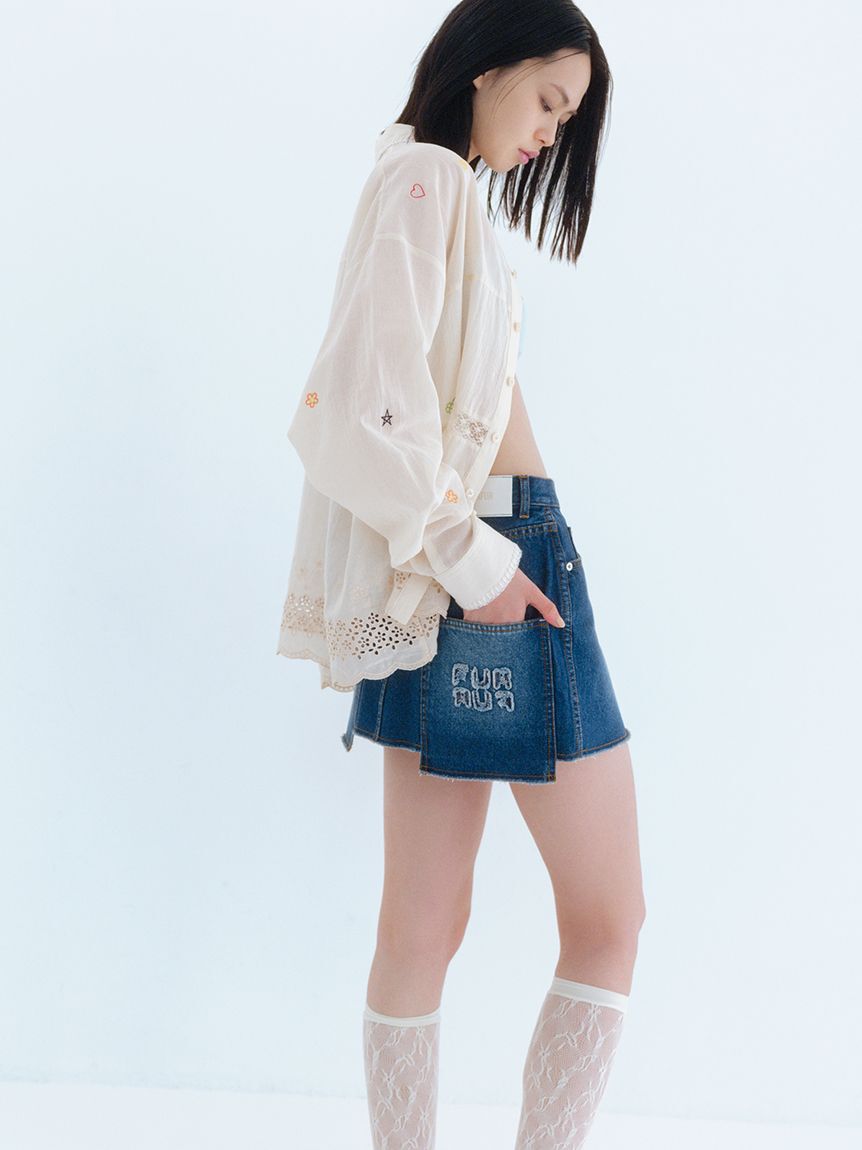 FURFUR「ロゴ刺繍バンドゥブラトップ」|インナー|