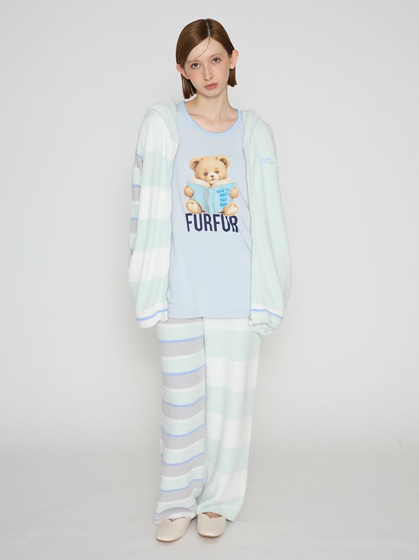 FURFUR「【FURFUR&times;gelato pique】ベアプリントロングスリーブＴシャツ」|ルームウェア|