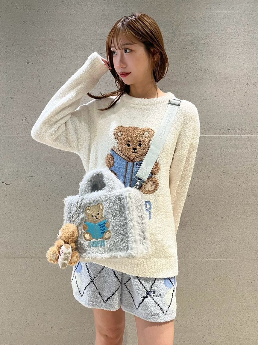FURFUR「【FURFUR&times;gelato pique】ベアモチーフエコファートートバッグ」|トートバッグ|
