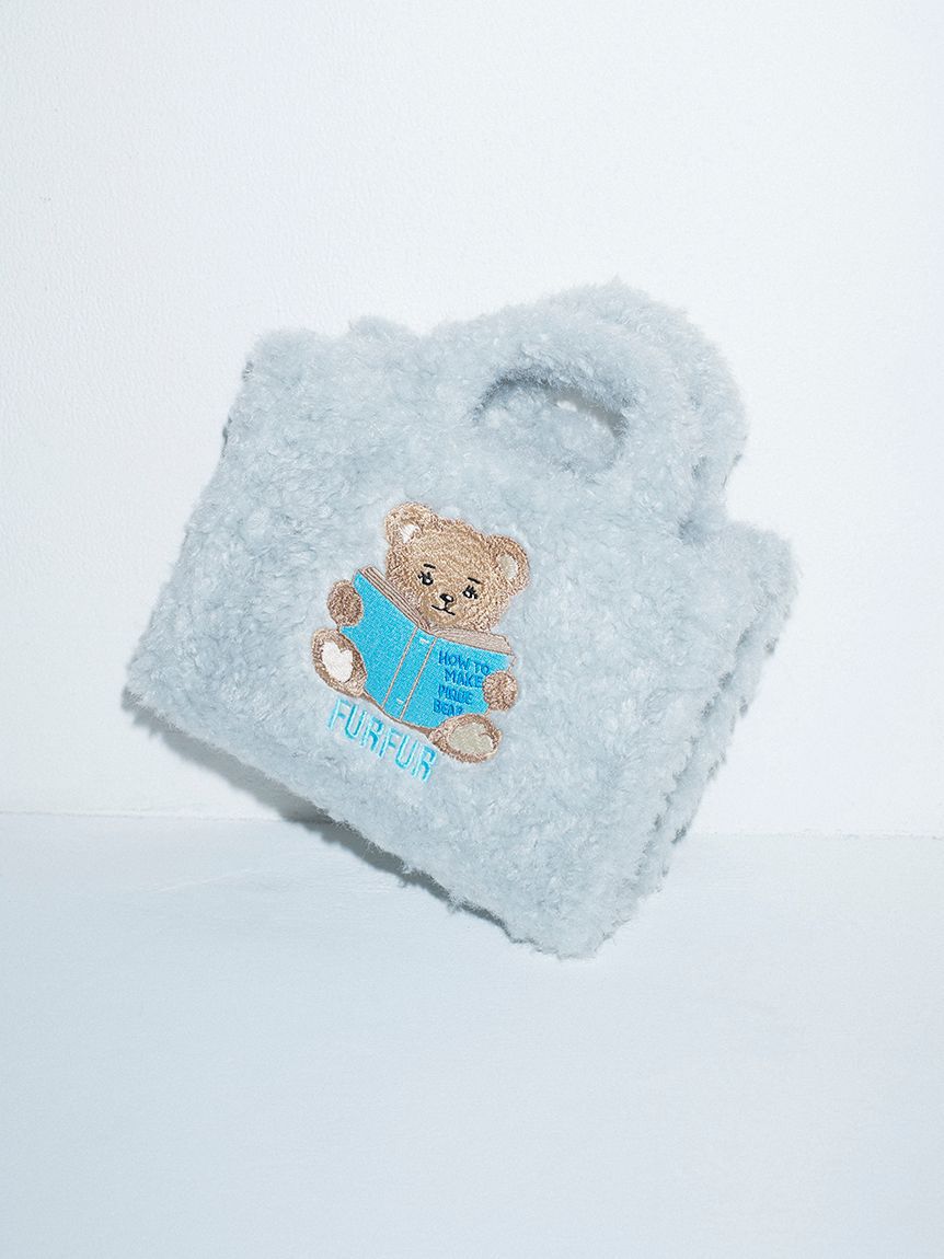 FURFUR「【FURFUR&times;gelato pique】ベアモチーフエコファートートバッグ」|トートバッグ|BLU