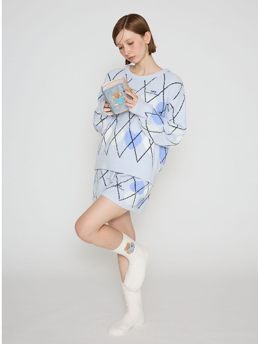 FURFUR「【FURFUR&times;gelato pique】パウダーベアモチーフルームソックス」|その他|
