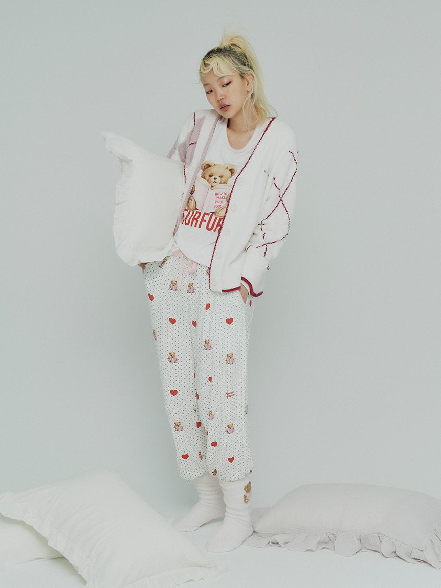 FURFUR「【FURFUR&times;gelato pique】パウダーベアモチーフルームソックス」|その他|
