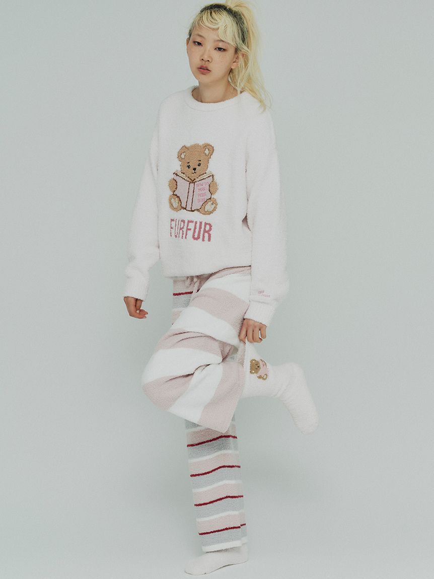 FURFUR「【FURFUR&times;gelato pique】パウダーベアモチーフルームソックス」|その他|