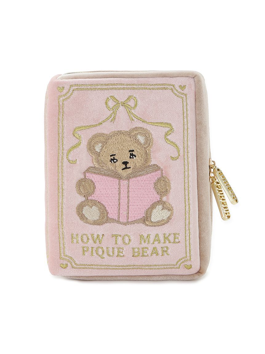 FURFUR「【FURFUR&times;gelato pique】ベアモチーフBOOKポーチ」|ポーチ|