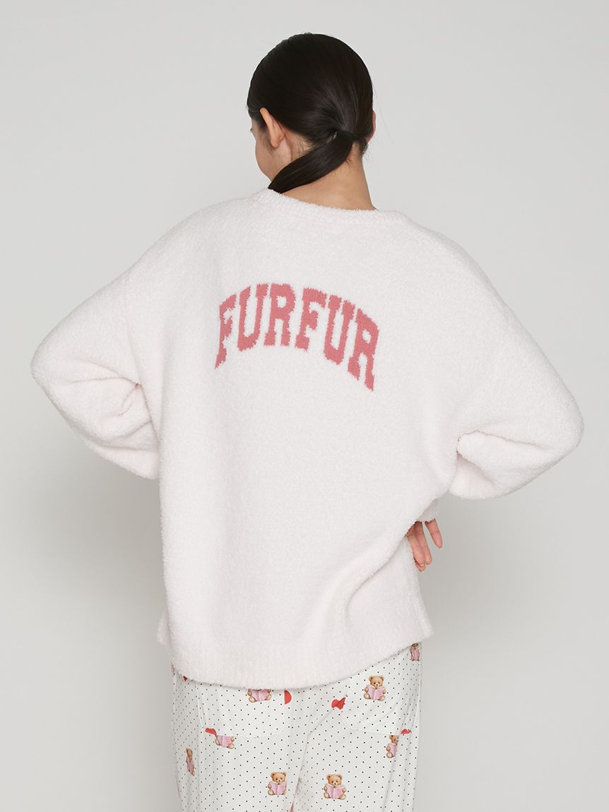 FURFUR「【FURFUR&times;gelato pique】パウダーベアジャガードプルオーバー」|ルームウェア|