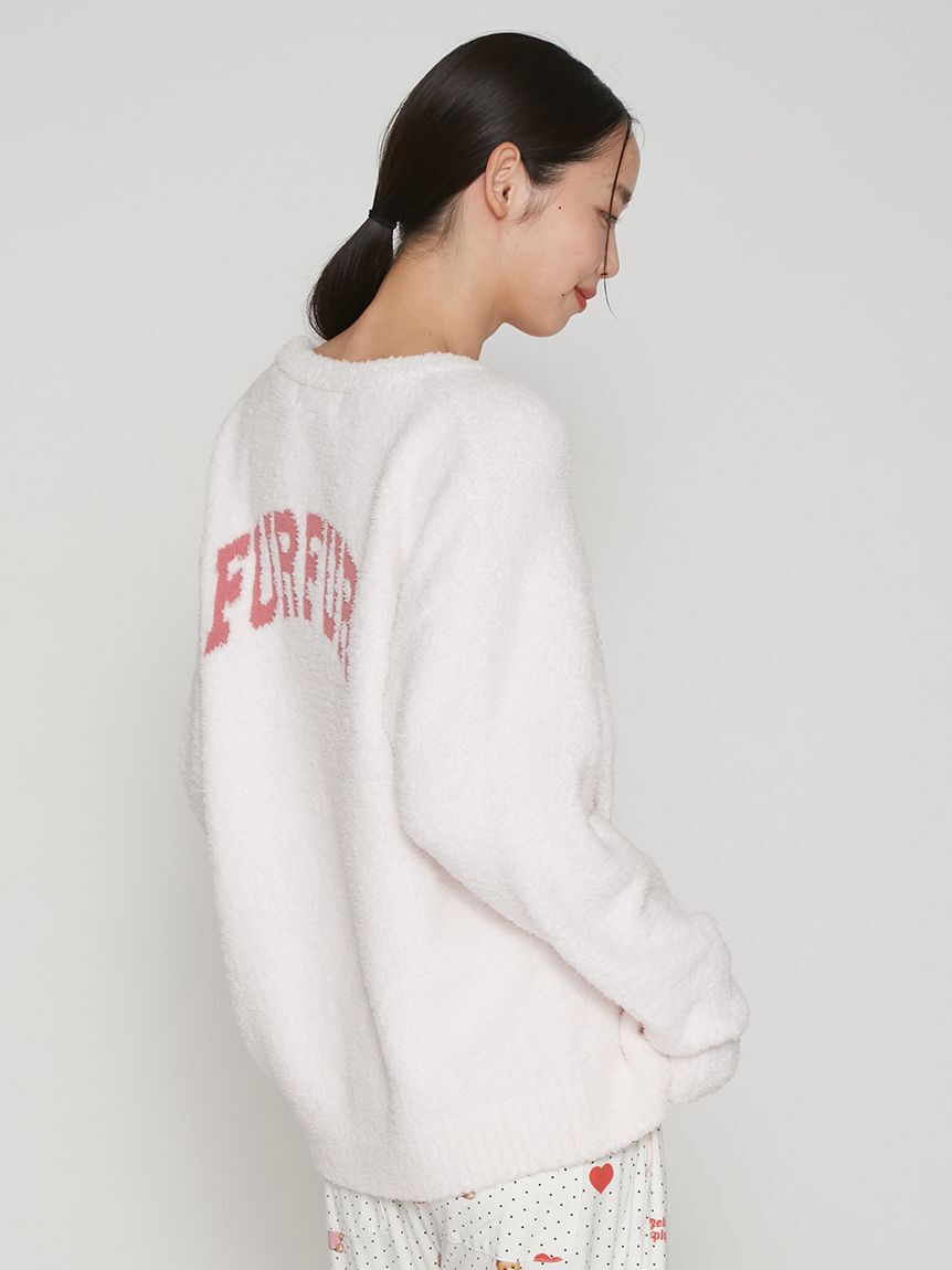 FURFUR「【FURFUR&times;gelato pique】パウダーベアジャガードプルオーバー」|ルームウェア|