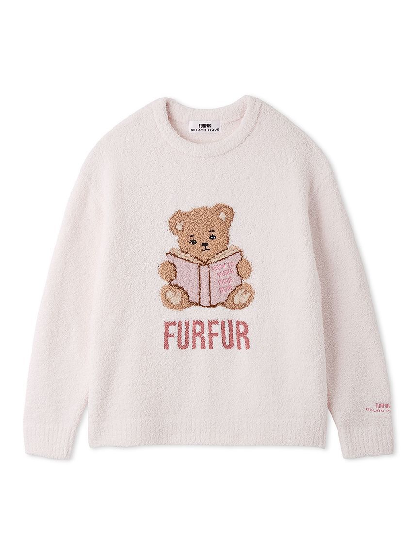 FURFUR「【FURFUR&times;gelato pique】パウダーベアジャガードプルオーバー」|ルームウェア|