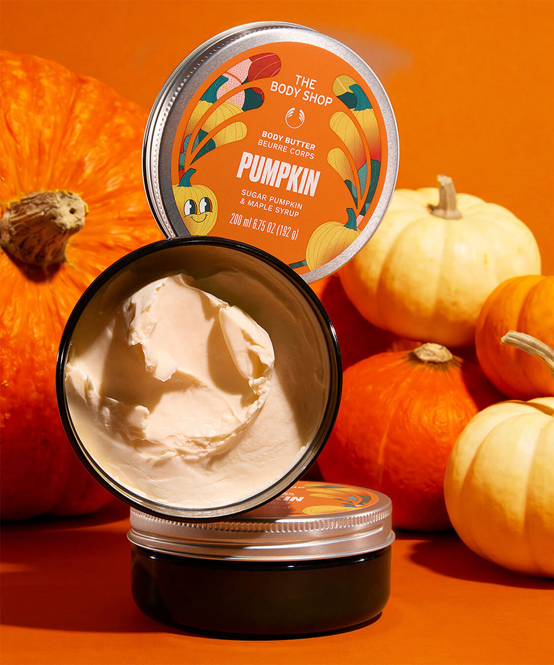 THE BODY SHOP「【数量限定】ボディバター パンプキン 200mL」|ボディ保湿|