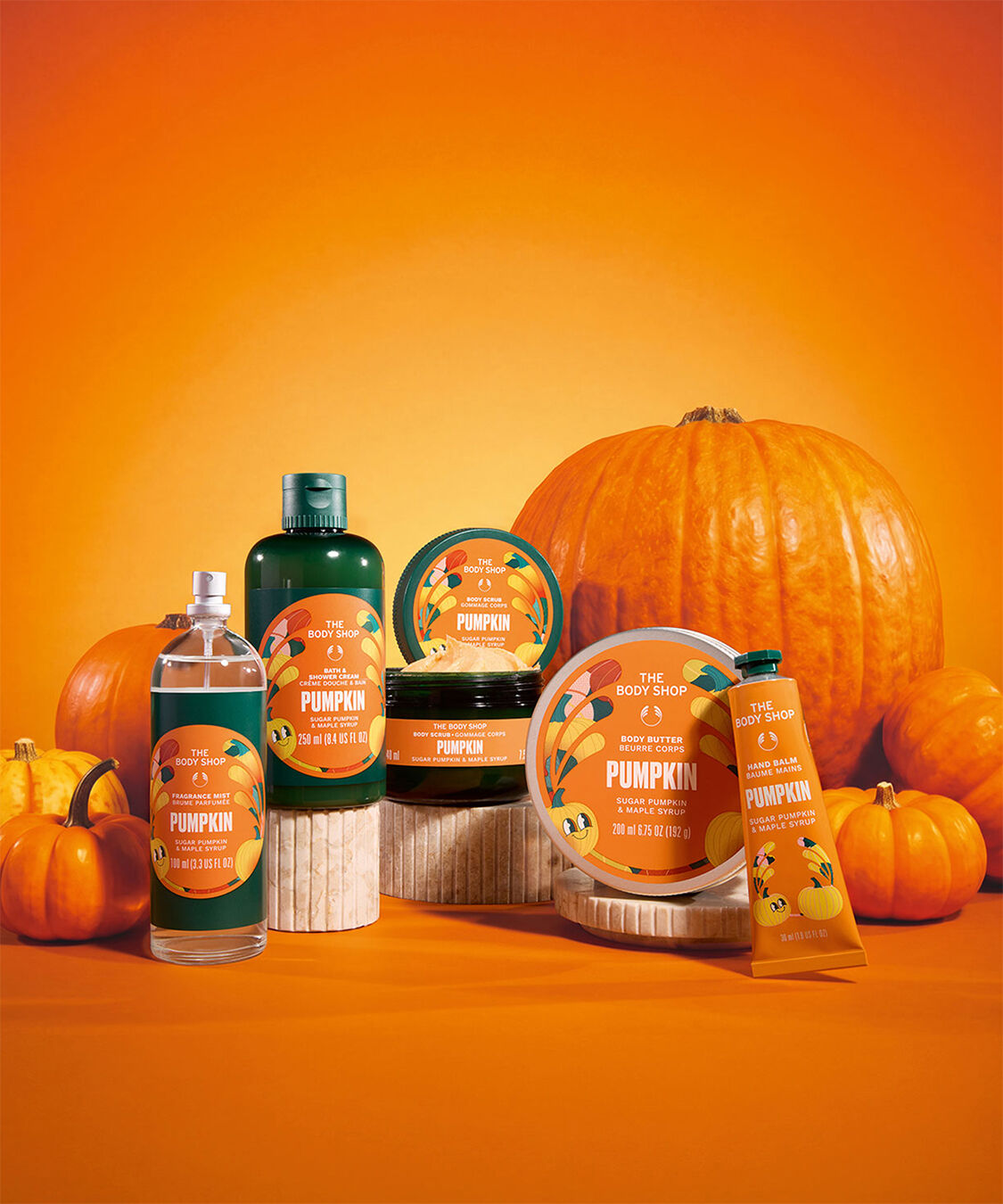 THE BODY SHOP「【数量限定】ボディバター パンプキン 200mL」|ボディ保湿|