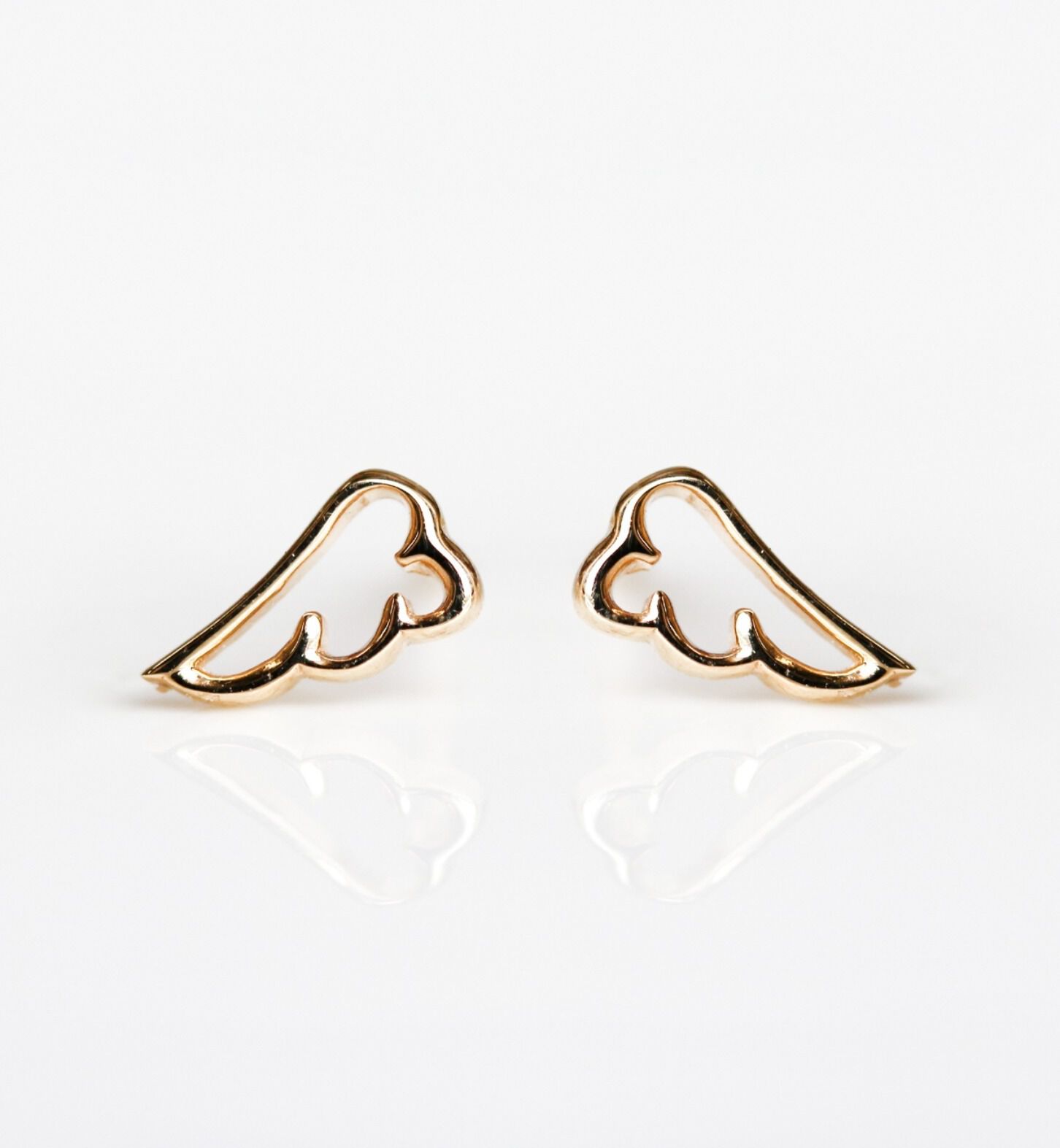  「ゴールド エンジェル ピアス | K10YG」|ピアス|