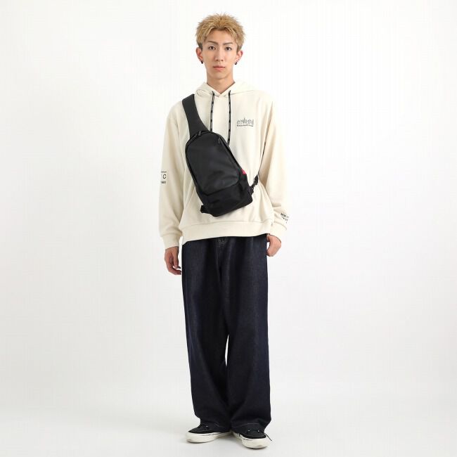 Manhattan Portage「LITTLE ITALY CROSSBODY BAG VEG LEATHER 600D HYDR」|その他|