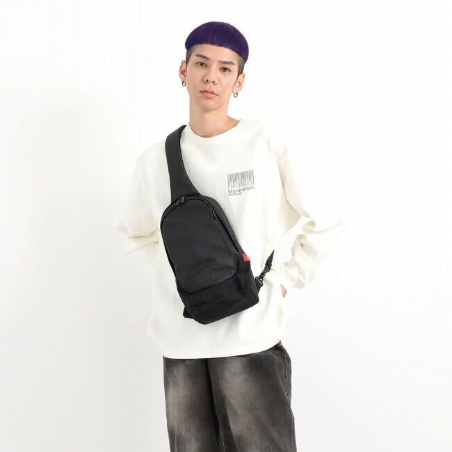 Manhattan Portage「LITTLE ITALY CROSSBODY BAG VEG LEATHER 600D HYDR」|その他|