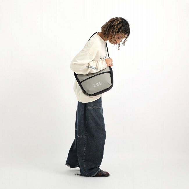 Manhattan Portage「DUET ACTION BAG VEG LEATHER 600D HYDR」|ショルダー・メッセンジャー|