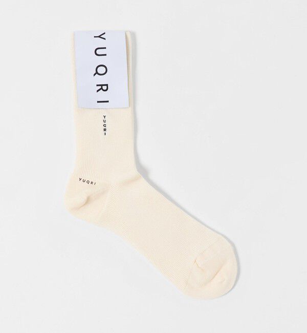 UNITED ARROWS「＜YUQRI＞SILKY ソックス」|ソックス|WHITE