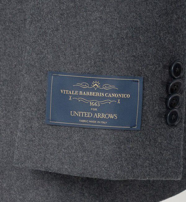 UNITED ARROWS「Vitale Barberis Canonico フランネル ダブル 6ボタン スーツ MC―MODEL」|スーツ|