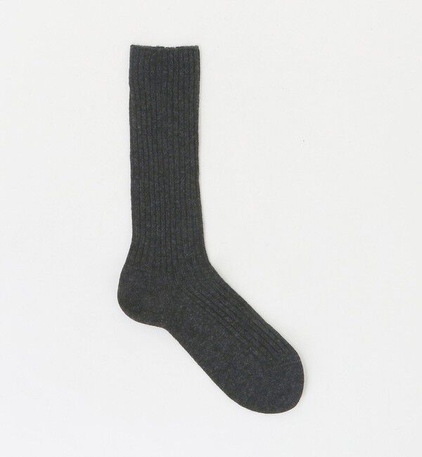 UNITED ARROWS「＜FALKE＞COSY WOOL BOOTS ソックス」|ソックス|DK.GRAY