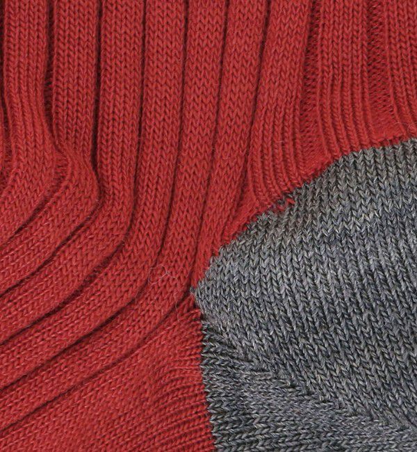 UNITED ARROWS「＜Pantherella＞バイカラー W/N リブソックス」|ソックス|