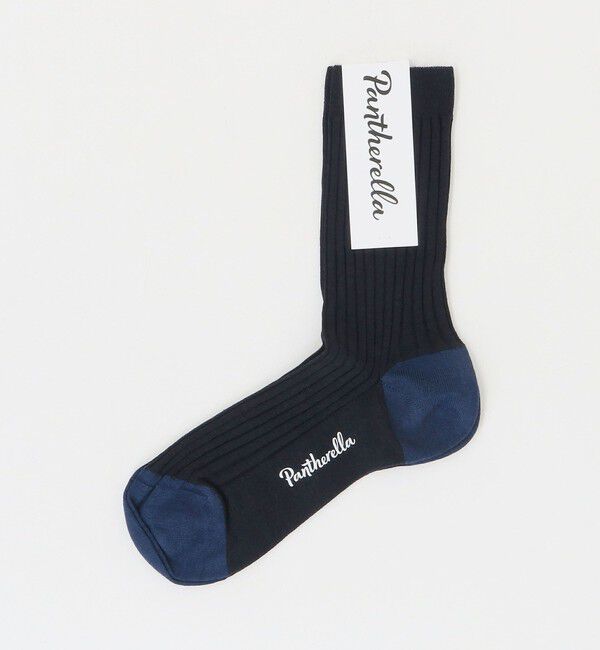 UNITED ARROWS「＜Pantherella＞バイカラー W/N リブソックス」|ソックス|