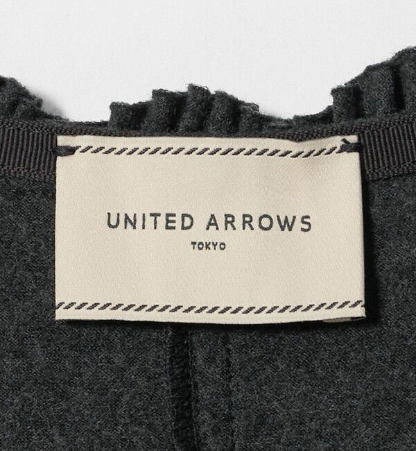 UNITED ARROWS「タック フリル ジャンパースカート」|ジャンパースカート|