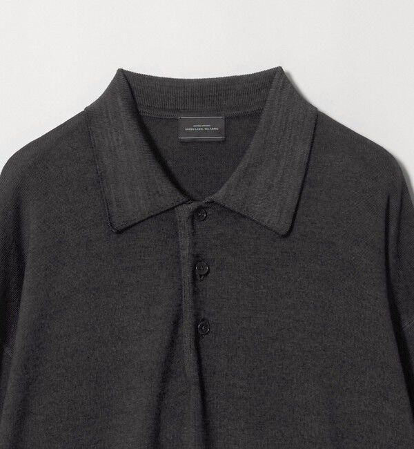 UNITED ARROWS green label relaxing「スノーダイ ウール ニット 長袖 ポロシャツ」|ニット・セーター|