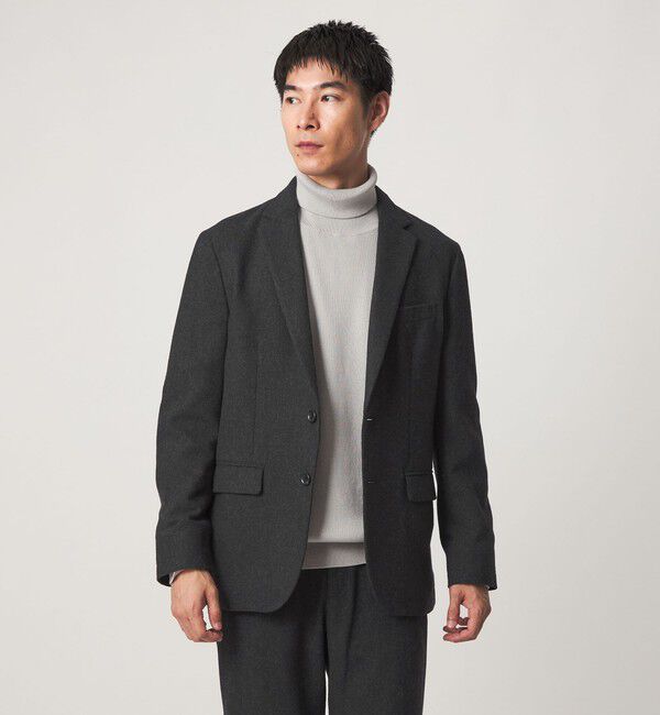 UNITED ARROWS green label relaxing「ウォッシャブル ホームスパン ナロー ジャケット -ストレッチ-」|テーラードジャケット|