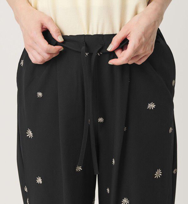 BEAUTY&YOUTH UNITED ARROWS「【WEB限定】＜THOUSAND MILE＞キャミソール＆パンツ エンブロイダリー セットアップ UVカット はっ水」|ワンピース|