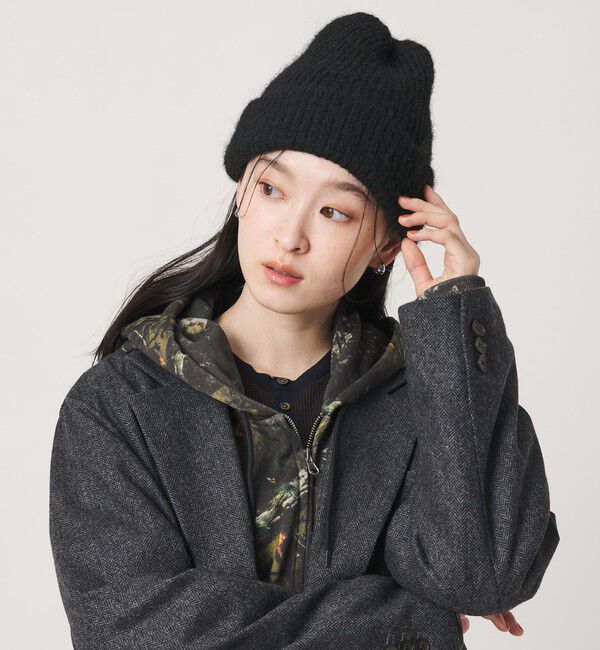 BEAUTY&YOUTH UNITED ARROWS「バックリボン ニットキャップ」|ニット帽|