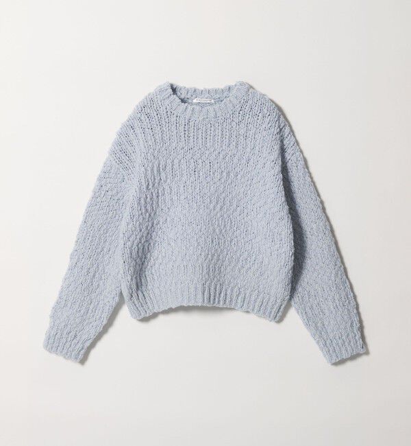 BEAUTY&YOUTH UNITED ARROWS「ジャンボスラブ クルーネック ニットプルオーバー」|ニット・セーター|