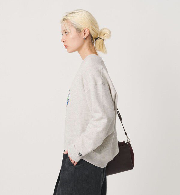 BEAUTY&YOUTH UNITED ARROWS「【別注】＜Collegiate Pacific＞プリント Vネック スウェットプルオーバー」|スウェット・ジャージ|