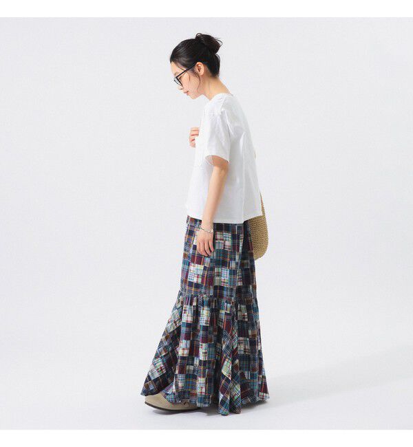 BEAMS SELECTION for WOMEN「【別注】Goodwear &times; BEAMS BOY / カスタム ビッグ 半袖 Tシャツ」|Tシャツ・カットソー|
