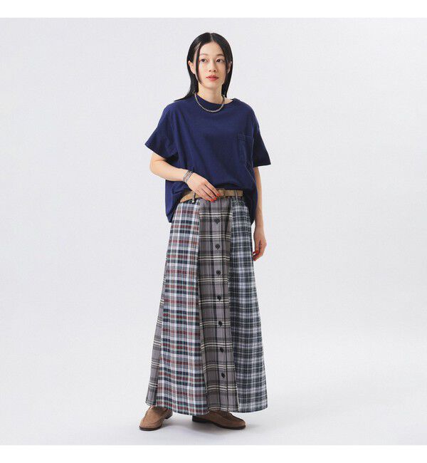 BEAMS SELECTION for WOMEN「【別注】Goodwear &times; BEAMS BOY / カスタム ビッグ 半袖 Tシャツ」|Tシャツ・カットソー|